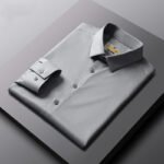 Men's Premium Rinkel Free China Micro Stitch Formal Shirt - Image 2