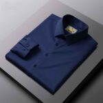 Men's Premium Rinkel Free China Micro Stitch Formal Shirt - Image 2